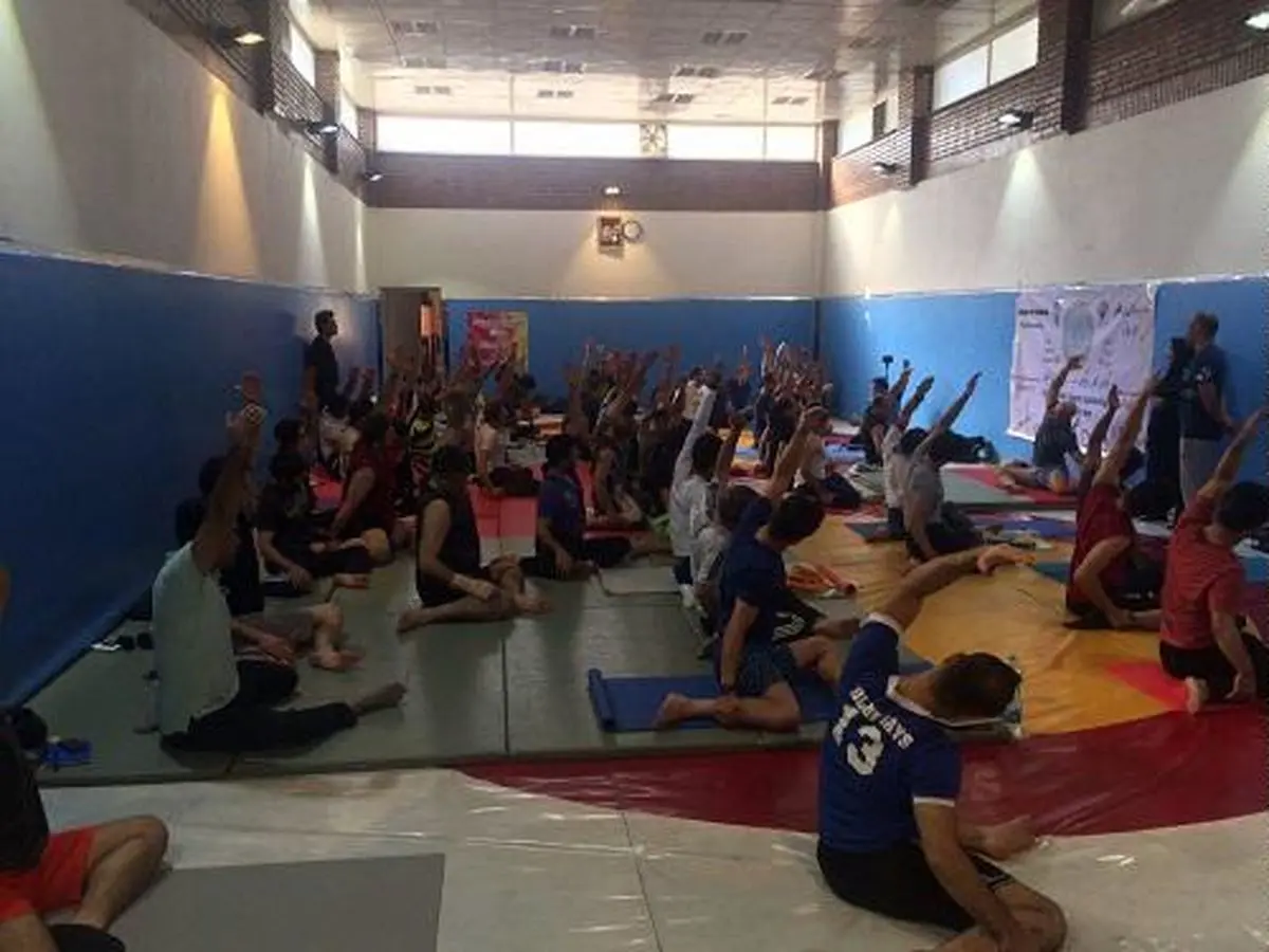 دوره مربیگری پیلاتس آقایان در مجموعه پیام در حال برگزاری است