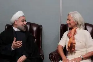 رئیس صندوق بین‌المللی پول وزیر روحانی را سرکار گذاشت!