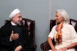 رئیس صندوق بین‌المللی پول وزیر روحانی را سرکار گذاشت!