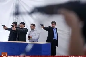 افتتاح پانزدهمین نمایشگاه بین‌المللی لوازم و تجهیزات پلیسی، ایمنی و امنیتی در مصلی تهران