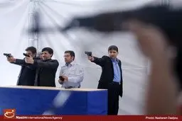 افتتاح پانزدهمین نمایشگاه بین‌المللی لوازم و تجهیزات پلیسی، ایمنی و امنیتی در مصلی تهران