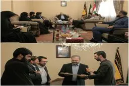 دیدار مدیران جمعیت فرزندان شاهد و ایثارگر با نماینده حزب الله لبنان