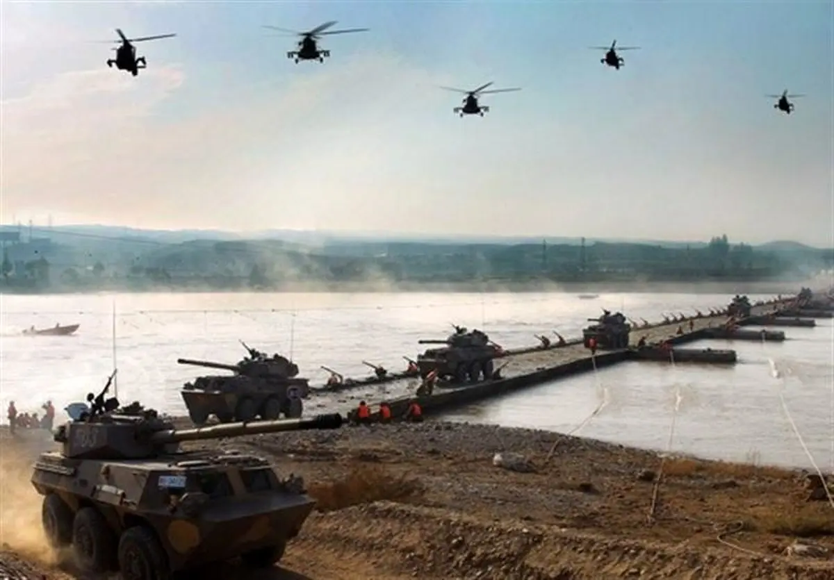 مانور نظامی چین و تاجیکستان در نزدیکی افغانستان