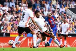 پیروزی بارسا برابر والنسیا با درخشش مسی