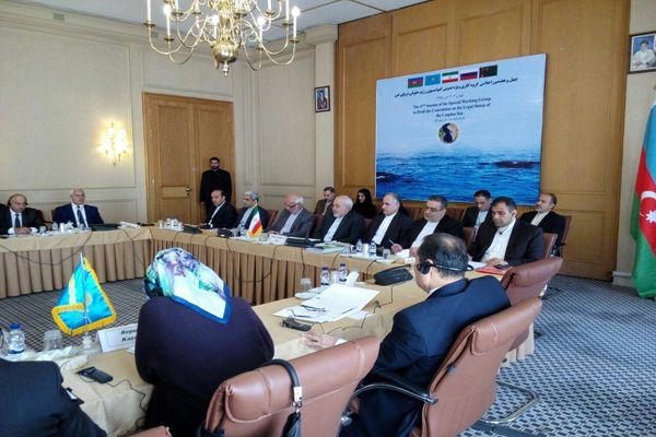 آغاز شست گروه کاری ویژه تدوین رژیم حقوقی دریای خزر با حضور ظریف