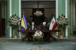 تاکید روسای ایران و بوسنی و هرزگوین بر توسعه همکاری‌های تهران – سارایوو