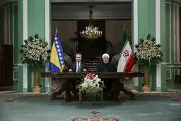 تاکید روسای ایران و بوسنی و هرزگوین بر توسعه همکاری‌های تهران – سارایوو