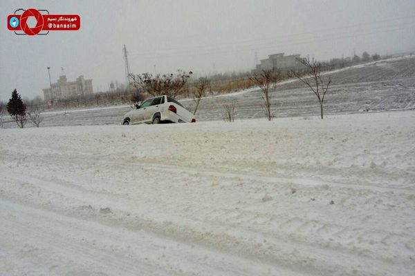 بارش برف در اردبیل شدت گرفت/ آ‌ماده‌باش شهرداری ‌برای برف‌روبی شهری