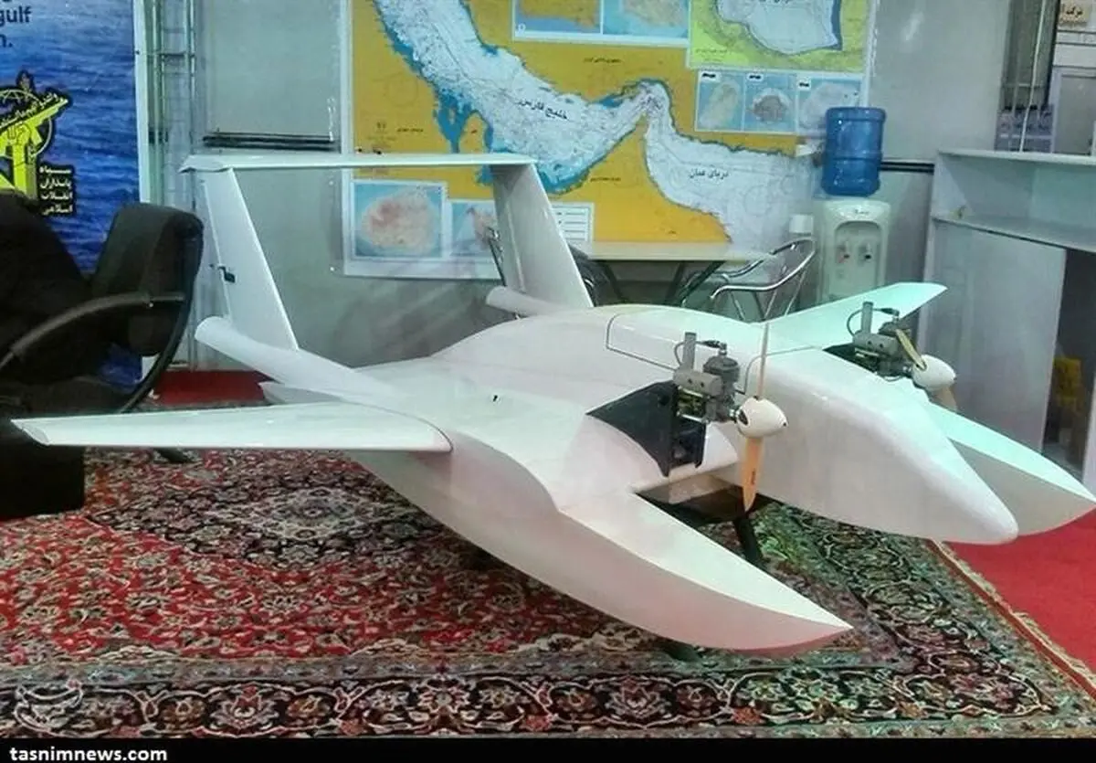اولین "پهپاد انتحاری" نیروی دریایی سپاه رونمایی شد + ویژگی‌ها و تصاویر