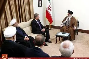 دیدار رئیس جمهوری فنلاند با رهبر انقلاب