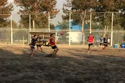 تمرین تیم ملی فوتبال ساحلی برگزار شد