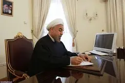 پیام تسلیت روحانی به مناسبت درگذشت مرحومه خدیجه پریوش
