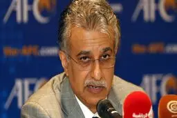 پیام تبریک رئیس کنفدراسیون فوتبال آسیا به تاج