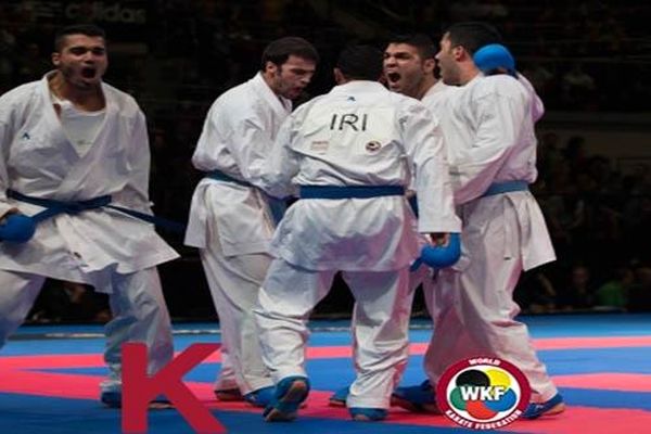 تیم ملی کاراته ایران با کسب ۳  طلا و ۳ برنز در رقابت‌های جهانی در رده سوم ایستاد و تاریخ‌ساز شد