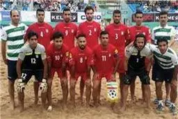 ملی پوشان فوتبال ساحلی تاهیتی را ۶ تایی کردند