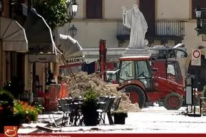 خسارات زلزله ایتالیا