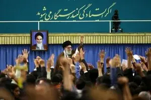 دیدار هزاران نفر از دانش‌آموران و دانشجویان با رهبر معظم انقلاب