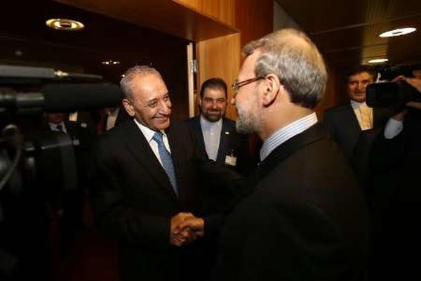 لاریجانی: انتخاب رئیس جمهور لبنان پیام وحدت نیروهای مقاومت را به خوبی منعکس کرد
