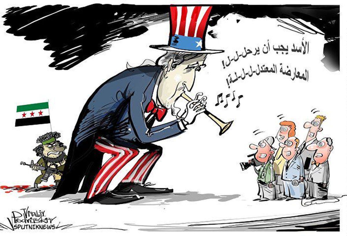 آمریکا و معارضان سوریه