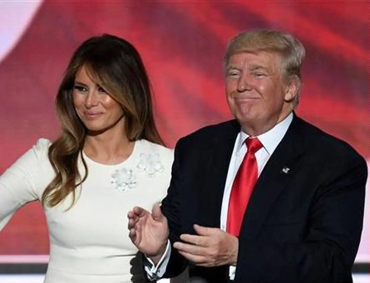 همسر ترامپ یک مدل تبلیغاتی غیر قانونی است