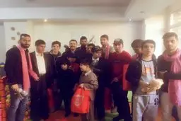 پرسپولیسی‌ها در انجمن خیریه اوتیسم ایران