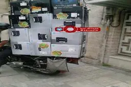 باربری بوسیله موتور سیکلت