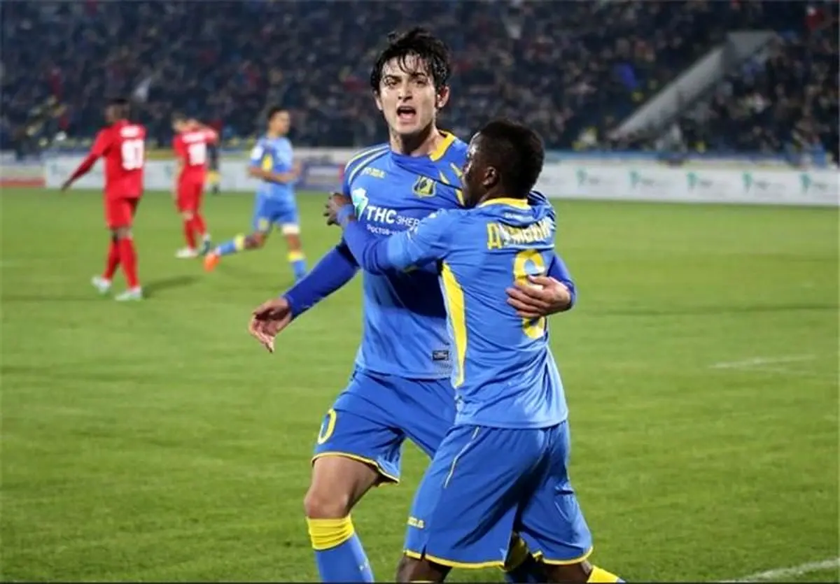 روستوف با درخشش سردار آزمون به برتری رسید