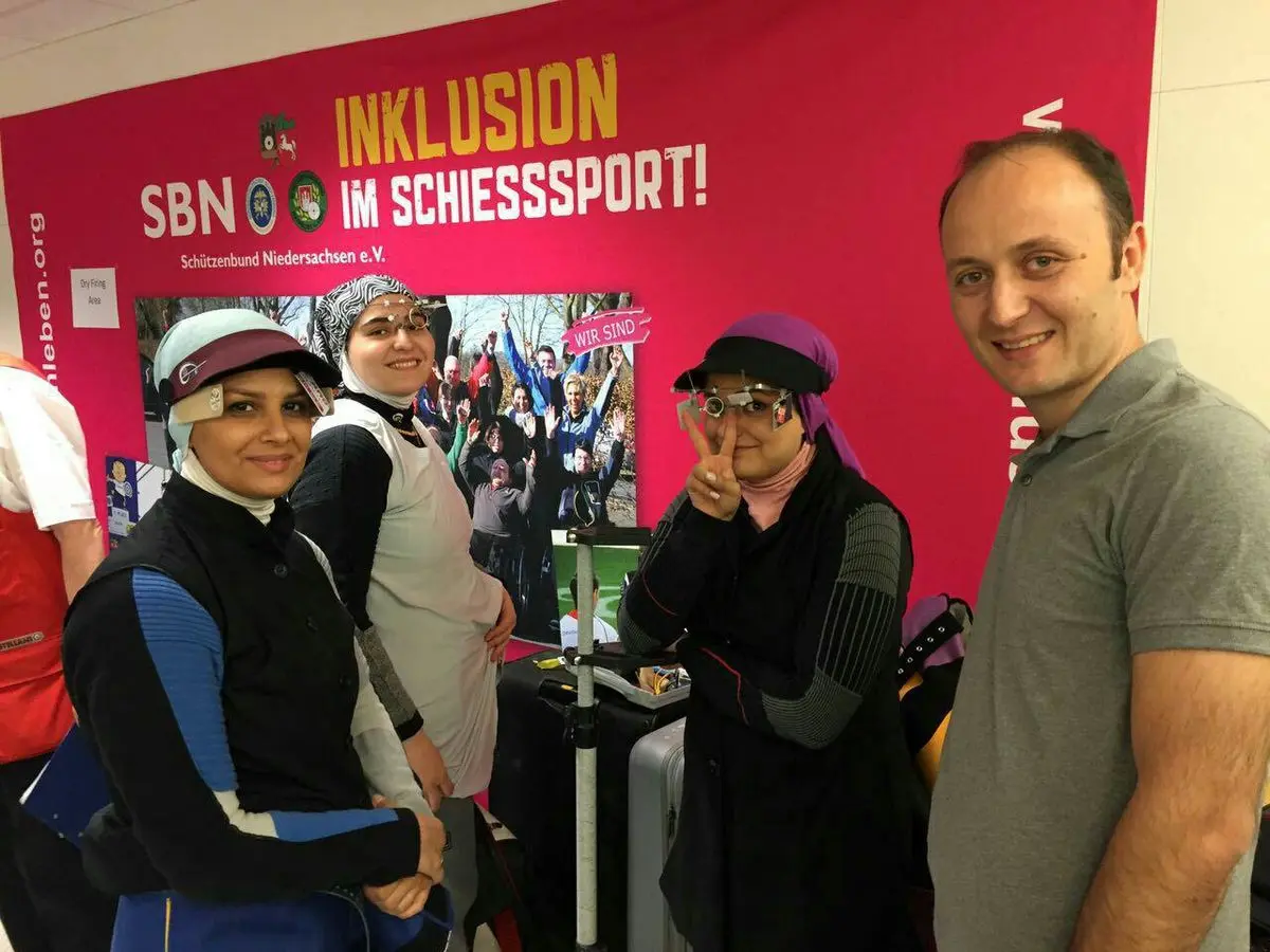 مدال طلای تیمی تیراندازان ایران در تورنمنت هانوفر