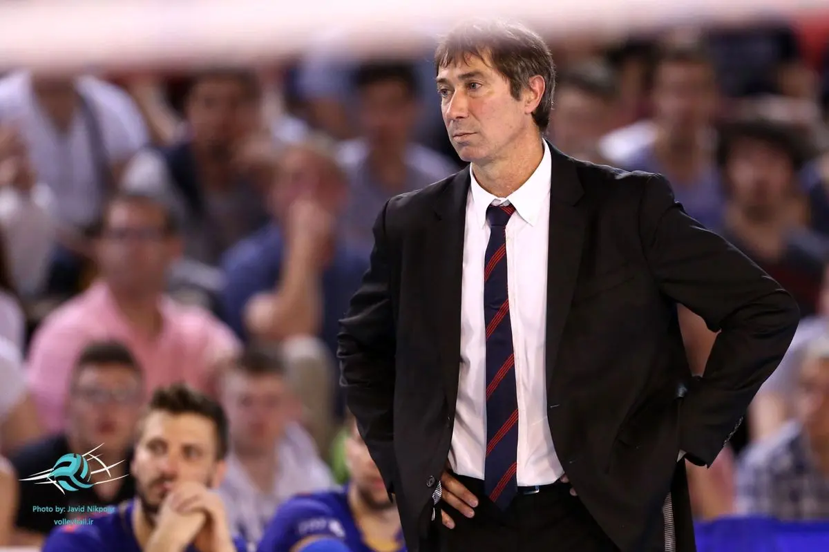 سرمربی تیم ملی والیبال فرانسه : لذت بردم، مبارزه خیلی خوبی بود