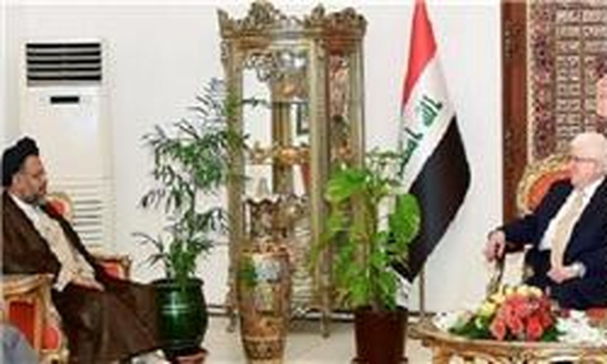 دیدار وزیر اطلاعات ایران با رئیس جمهور عراق