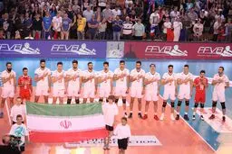 مراسم بدرقه تیم ملی والیبال برگزار شد