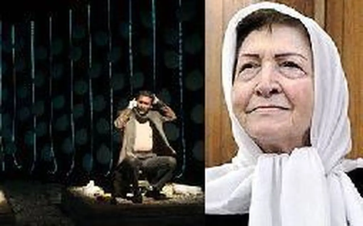 مدیران رادیو نمایش از "توران مهرزاد" عیادت کردند