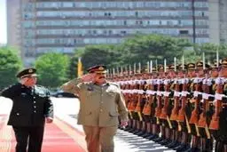 سفر فرمانده ارتش پاکستان به چین