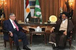 وزیر اطلاعات ایران با جلال طالبانی دیدار کرد
