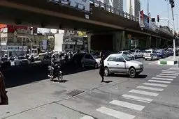 ساخت دو دوربرگردان غیرهمسطح در طرفین پل پارک وی