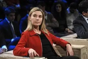 دیدار موگرینی با رهبران ارمنستان و آذربایجان