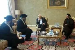 دیدار دو تن از خاخام‌های ضد صهیونیسم با ظریف + تصاویر