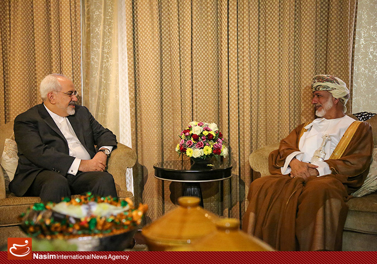 ظریف و وزیر خارجه عمان دیدار کردند