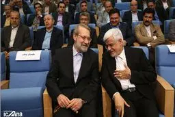 حضور لاریجانی و عارف در ضیافت حزب اعتدال و توسعه + تصاویر