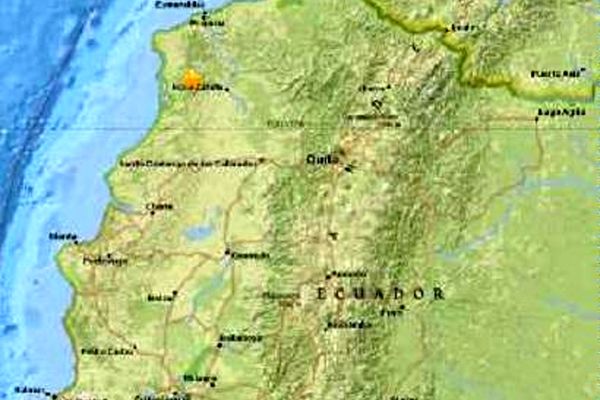 زلزله ۶.۷ ریشتری اکوادور را لرزاند