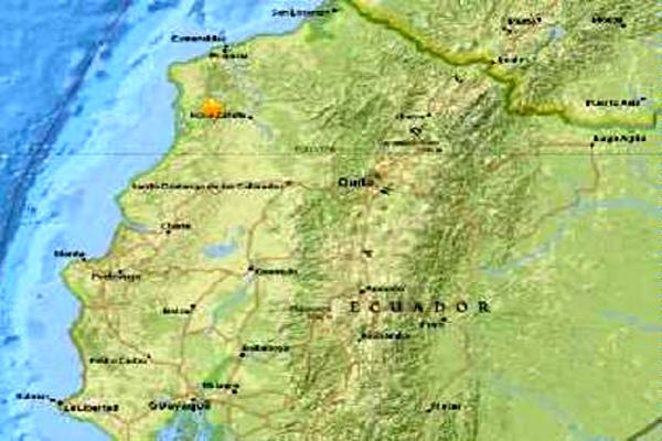 زلزله ۶.۷ ریشتری اکوادور را لرزاند
