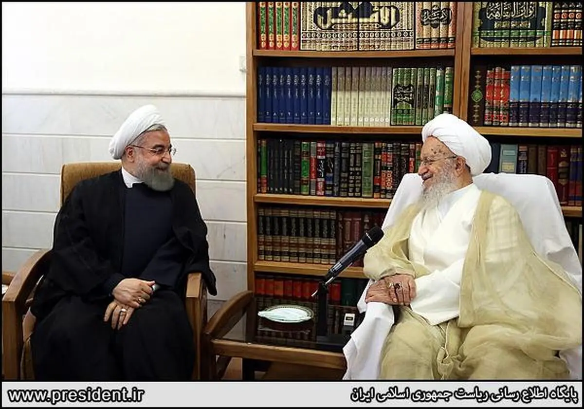 روحانی با آیت‌الله مکارم شیرازی دیدار کرد/ رئیس جمهور با آیت‌الله وحید خراسانی دیدار می‌کند