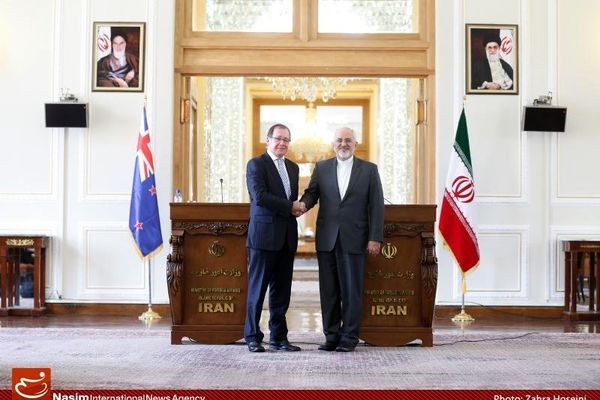مصاحبه مطبوعاتی وزرای خارجه ایران و نیوزلند
