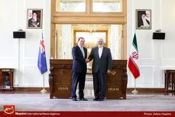 مصاحبه مطبوعاتی وزرای خارجه ایران و نیوزلند