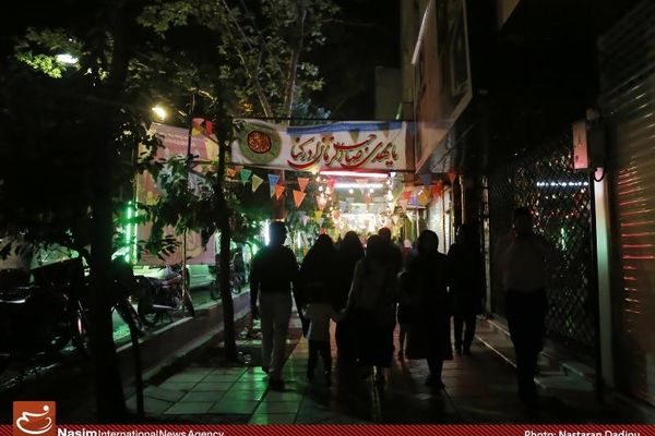 تهران در شب میلاد امام زمان(عج)
