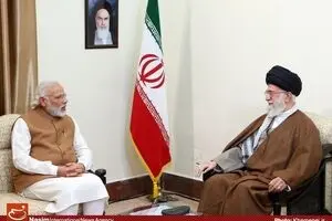 هدیه نخست وزیر هند به رهبر انقلاب