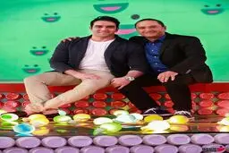 سلفی پوریا پورسرخ با جناب‎خان +عکس