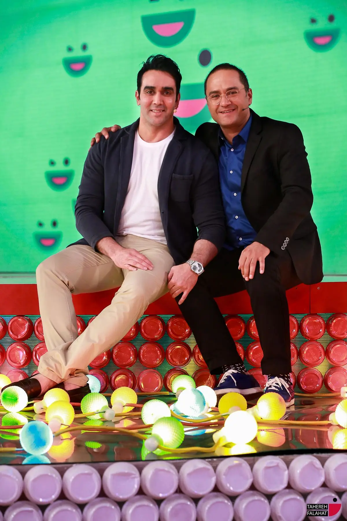 سلفی پوریا پورسرخ با جناب‎خان +عکس