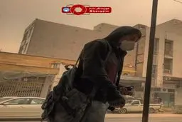 هوای کرمانشاه در وضعیت 