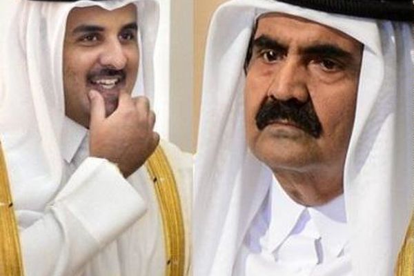 رئیس دولت وحدت لیبی با امیر قطر دیدار کرد